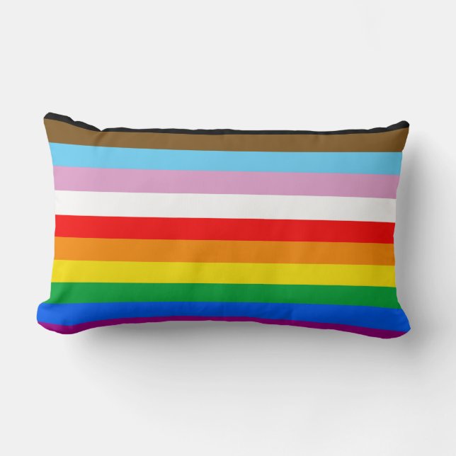 LGBTQ+ INCLUSIEF PRIDE FLAG KUSSEN (Voorkant)