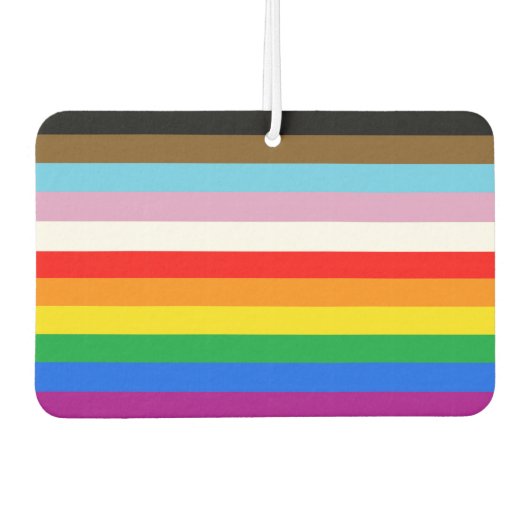 LGBTQ+ INCLUSIEF PRIDE FLAG LUCHTVERFRISSER (Voorkant)