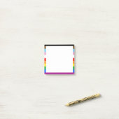 LGBTQ+ INCLUSIEF PRIDE FLAG POST-IT® NOTES (Op bureau)