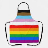 LGBTQ+ INCLUSIEF PRIDE FLAG SCHORT (Voorkant)