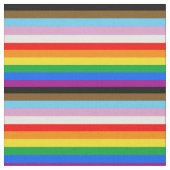 LGBTQ+ INCLUSIEF PRIDE FLAG STOF (Close Up)