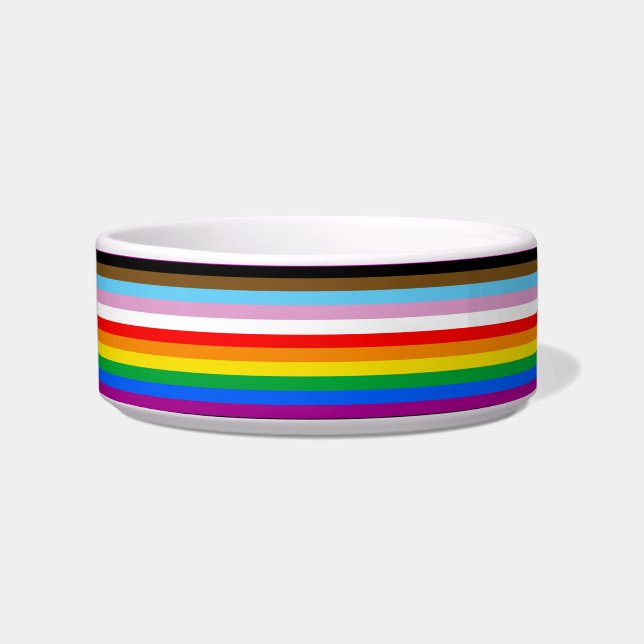 LGBTQ+ INCLUSIEF PRIDE FLAG VOERBAKJE (Voorkant)