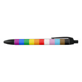 LGBTQ+ INCLUSIEF PRIDE FLAG ZWARTE INKT PEN (Bovenkant)