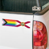 LGBTQ Inclusief Progress Pride Florida Say Gay Bumpersticker (Op Truck)