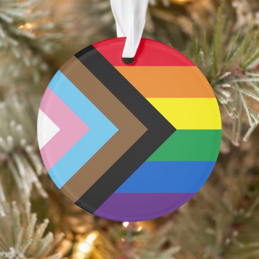 Lgbtq Inclusief regenboogdiversiteit Homo Pride vl Ornament (Boom)