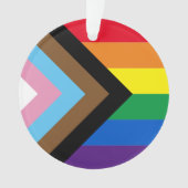 Lgbtq Inclusief regenboogdiversiteit Homo Pride vl Ornament (voorkant)