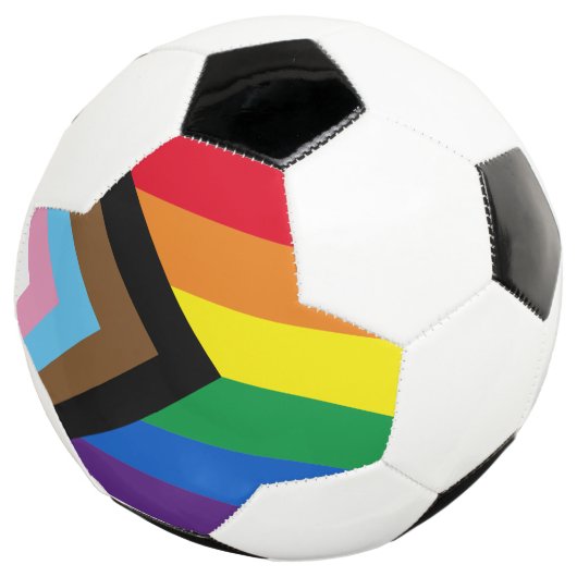 Lgbtq Inclusief regenboogdiversiteit Homo Pride vl Voetbal (Drie kwart)