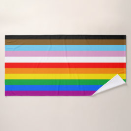 LGBTQ+ INCLUSIEVE PRIDE-VLAG BADHANDDOEK