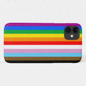 LGBTQ+ inclusieve Pride-vlag Case-Mate iPhone Case (Achterkant (horizontaal))