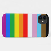 LGBTQ+ INCLUSIEVE PRIDE-VLAG Case-Mate iPhone CASE (Achterkant (horizontaal))