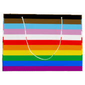 LGBTQ+ INCLUSIEVE PRIDE-VLAG GROOT CADEAUZAKJE (Achterkant)
