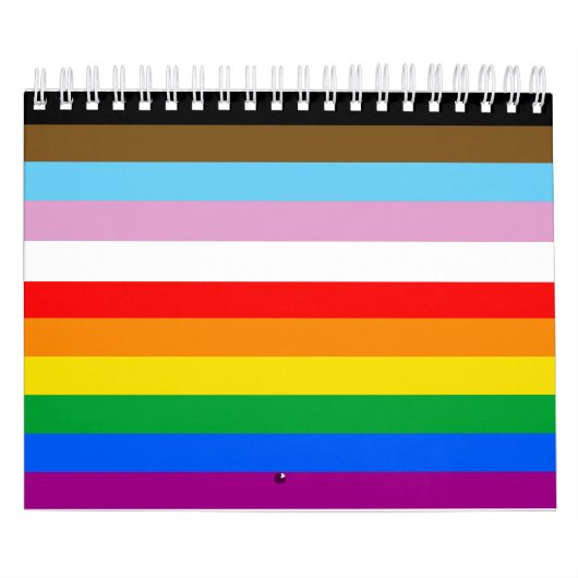 LGBTQ+ INCLUSIEVE PRIDE-VLAG KALENDER (Hoes)