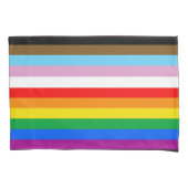 LGBTQ+ INCLUSIEVE PRIDE-VLAG KUSSENSLOOP (Voorkant-Links)