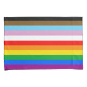LGBTQ+ INCLUSIEVE PRIDE-VLAG KUSSENSLOOP (Voorkant-Rechts)
