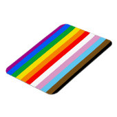 LGBTQ+ INCLUSIEVE PRIDE-VLAG MAGNEET (Linkerzijde)