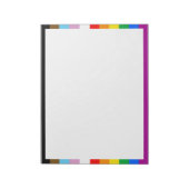 LGBTQ+ INCLUSIEVE PRIDE-VLAG NOTITIEBLOK (Linkerzijde)