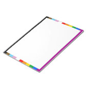 LGBTQ+ INCLUSIEVE PRIDE-VLAG NOTITIEBLOK (Schuin)