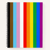 LGBTQ+ INCLUSIEVE PRIDE-VLAG NOTITIEBOEK (Voorkant)