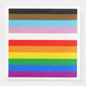 LGBTQ+ INCLUSIEVE PRIDE-VLAG SERVET (Voorkant)