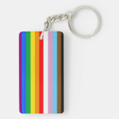 LGBTQ+ INCLUSIEVE PRIDE-VLAG SLEUTELHANGER (achterkant)