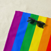 LGBTQ+ inclusieve Pride-vlag Strandlaken (In situ)
