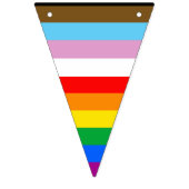 LGBTQ+ INCLUSIEVE PRIDE-VLAG VLAGGETJES (Tweede vlag)