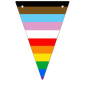 LGBTQ+ INCLUSIEVE PRIDE-VLAG VLAGGETJES (Eerste vlag)