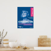 LGBTQ Jewish Heroes Poster - Kate Bornstein (Keuken)