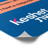 LGBTQ Jewish Heroes Poster - Leslea Newman (Hoek)