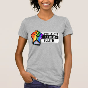 LGBTQ-jongeren beschermen T-shirt