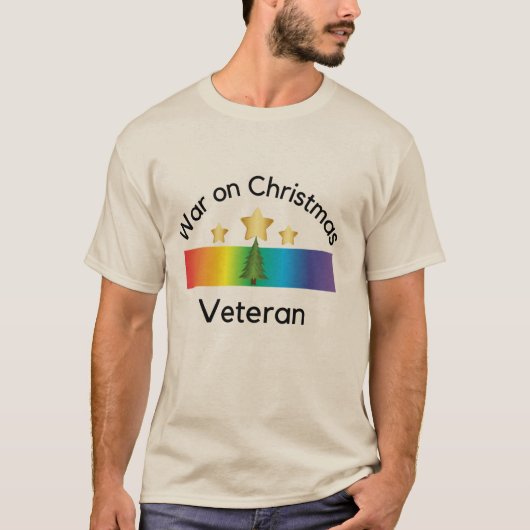 LGBTQ kerst T-shirt (Voorkant)