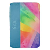 LGBTQ Kleurrijke Regenboog Badmat (Voorkant Verticaal)