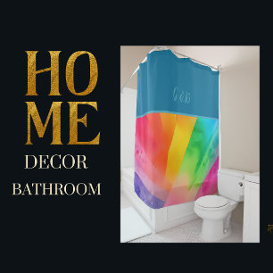LGBTQ Kleurrijke Regenboog Douchegordijn