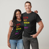 LGBTQ laat Biden halen om te stoppen T-shirt (Unisex)