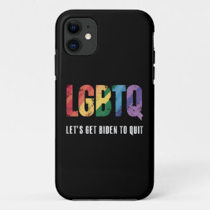 LGBTQ laat Biden stoppen met Gay Pride Case-Mate iPhone Case
