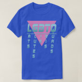 LGBTQ Lats Glutes Bis Tris Quads T-shirt (Design voorkant)