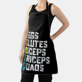 LGBTQ Legs Glutes Biceps Triceps Quads Grappige Gy Schort (Insitu)