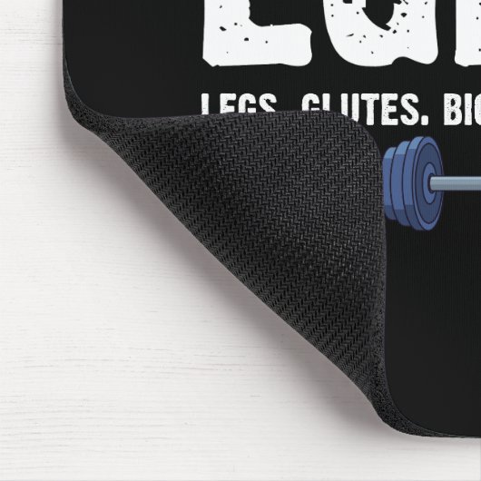 LGBTQ Legs Glutes Biceps Triceps Quads Gym Lover Muismat (Hoek)