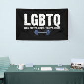 LGBTQ Legs Glutes Biceps Triceps Quads Gym Lover Spandoek (Beurs)
