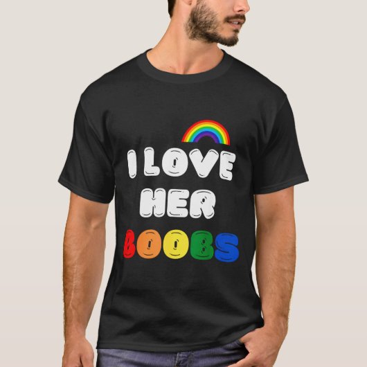 Lgbtq+ Lesbian Matching Couples Compliment I Love  T-shirt (Voorkant)