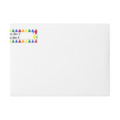 LGBTQ Lesbian Silhouette en Rainbow Damas Custom (Voorkant)