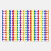 LGBTQ Lesbian Silhouette en Rainbow-dames Inpakpapier Vel (Voorkant 3)