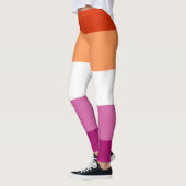 LGBTQ Lesbische Pride Vlag Leggings (Links)