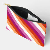 LGBTQ+ Lesbische Vlag Stripes Pride - Etui (Open)
