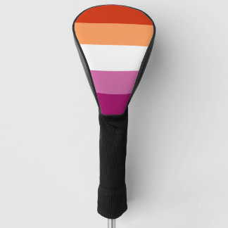 LGBTQ+ Lesbische Vlag Stripes Pride - Golfheadcover