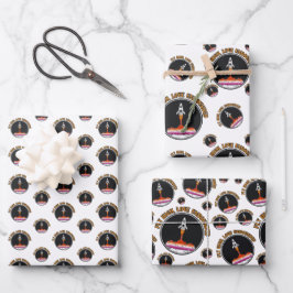 LGBTQ Lesbische Vlag, Vlieg Hoog, Liefde Onbegrens Inpakpapier Vel