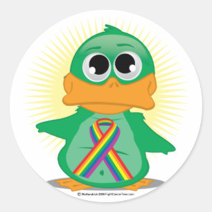 LGBTQ-linteend Ronde Sticker
