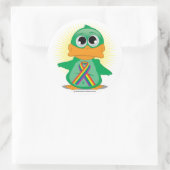 LGBTQ-linteend Ronde Sticker (Tas)