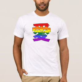 LGBTQ LOVE in Kanji en Chinese Love is Love Pride T-shirt