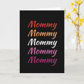 LGBTQ mama Lesbian Pride Mam Moederdag Kaart (Gele Bloem)